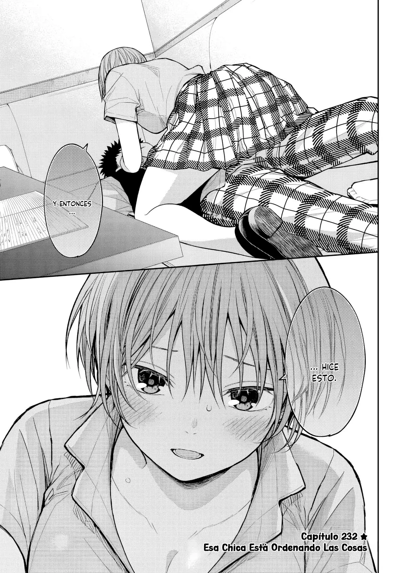 Kuroiwa Medaka Ni Watashi No Kawaii Ga Tsuujinai capítulo 232 página 3