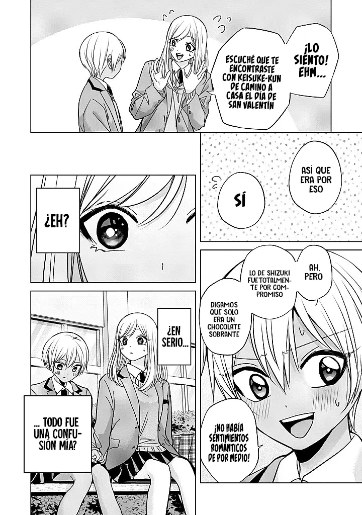 Kusunoki-san Wa Koukou Debut Ni Shippaishiteiru capítulo 53 página 17