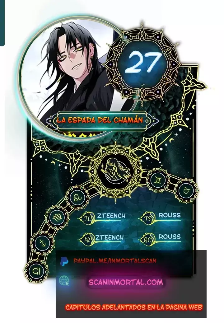 La Espada Del Chamán capítulo 27 página 1