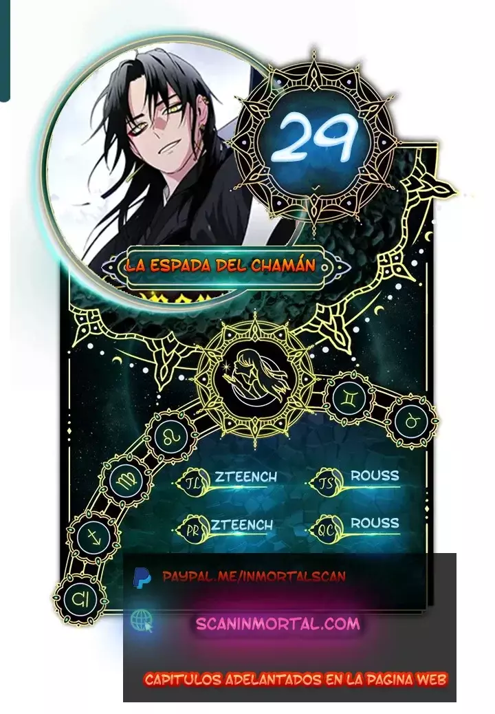 La Espada Del Chamán capítulo 29 página 1