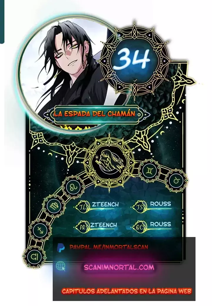 La Espada Del Chamán capítulo 34 página 1