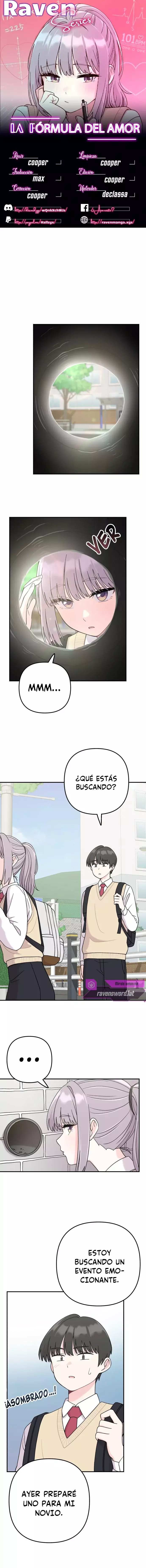 La formula del amor capítulo 3 página 1