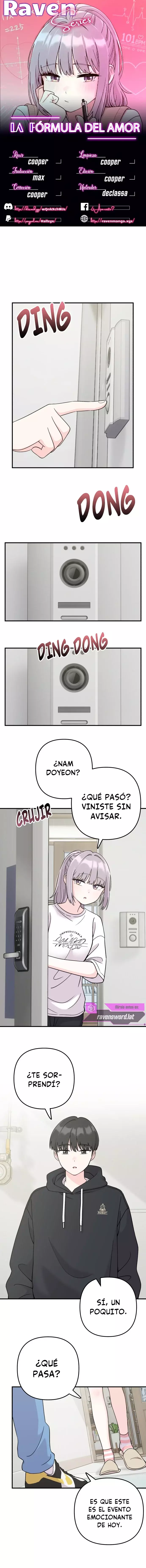 La formula del amor capítulo 4 página 1