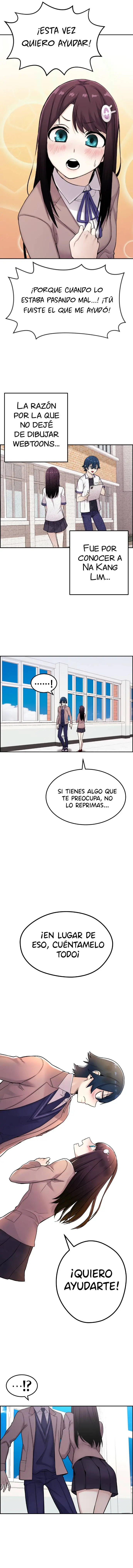 La Personaje Del Webtoon capítulo 10 página 9