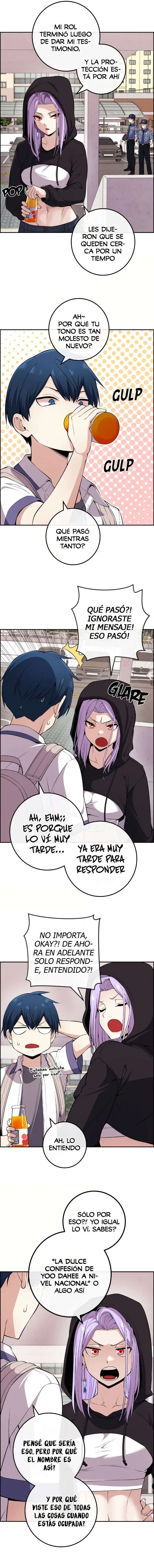 La Personaje Del Webtoon capítulo 101 página 5