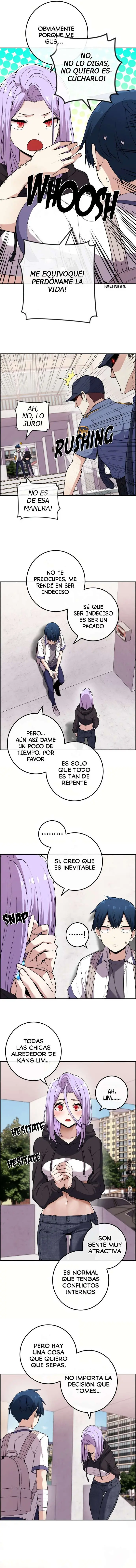 La Personaje Del Webtoon capítulo 101 página 7