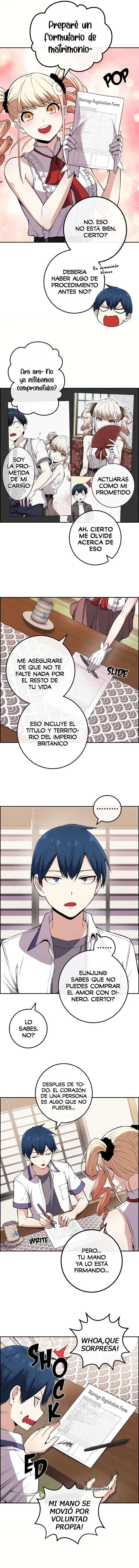 La Personaje Del Webtoon capítulo 101 página 12