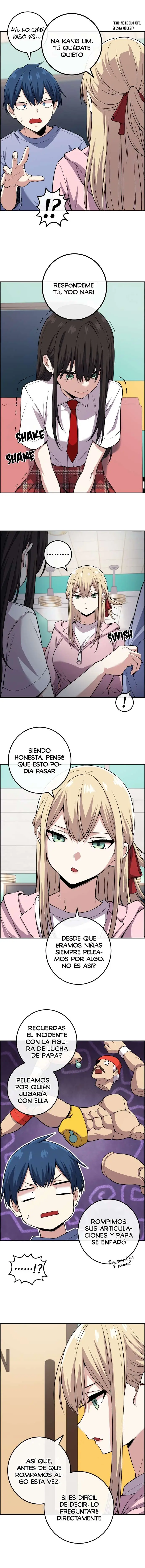 La Personaje Del Webtoon capítulo 106 página 10