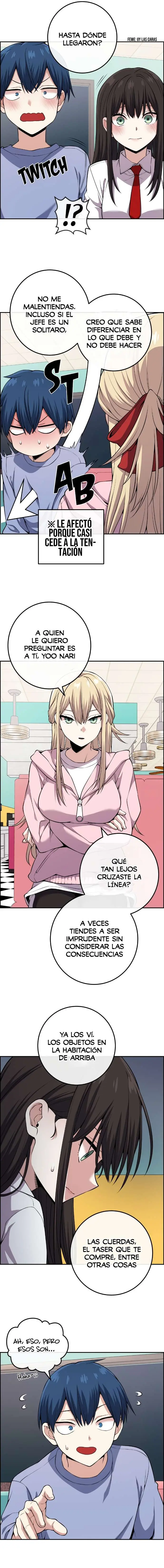 La Personaje Del Webtoon capítulo 106 página 11