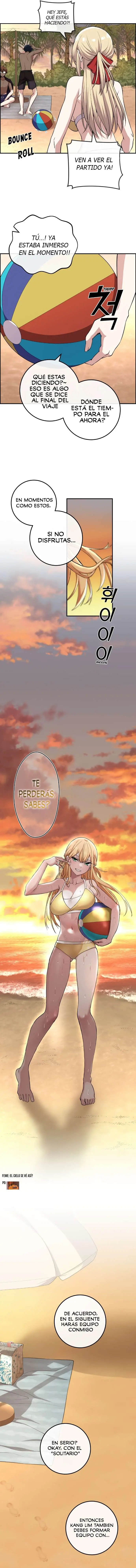 La Personaje Del Webtoon capítulo 110 página 5