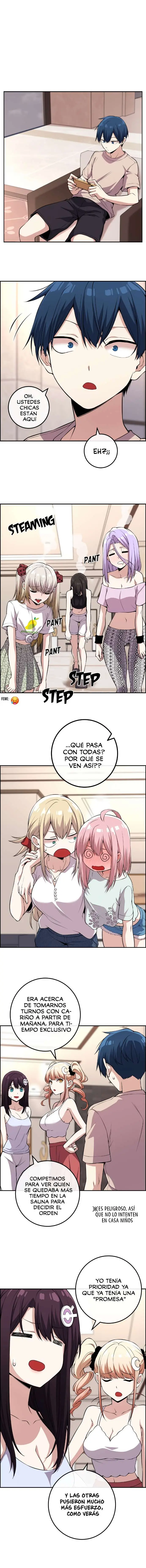 La Personaje Del Webtoon capítulo 110 página 11