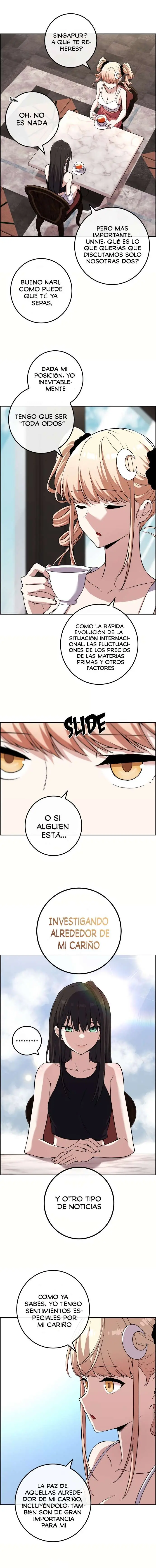La Personaje Del Webtoon capítulo 112 página 7