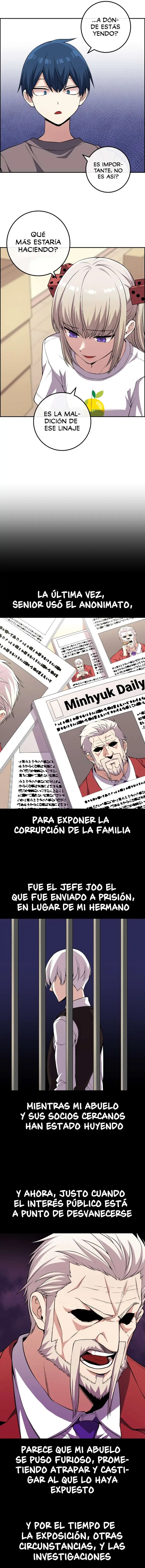 La Personaje Del Webtoon capítulo 116 página 10