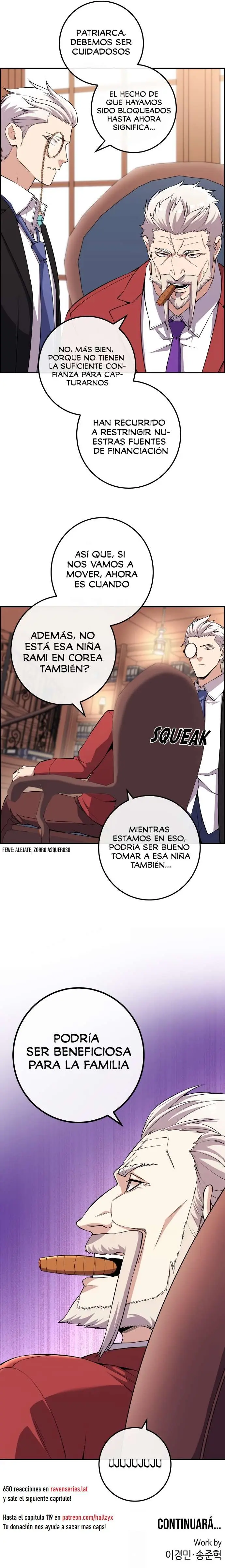 La Personaje Del Webtoon capítulo 116 página 15