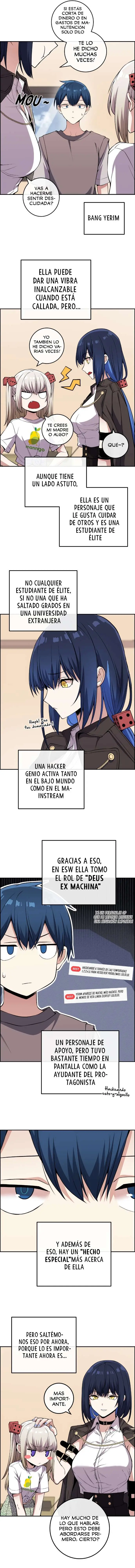 La Personaje Del Webtoon capítulo 118 página 6