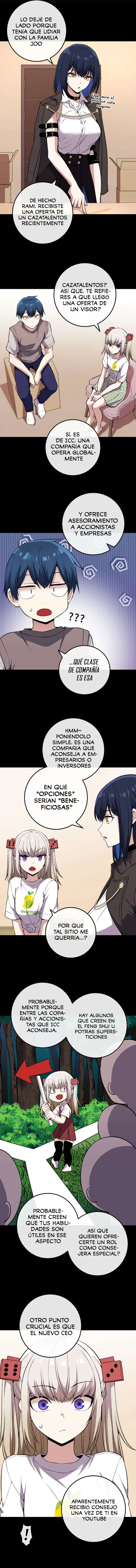 La Personaje Del Webtoon capítulo 118 página 10