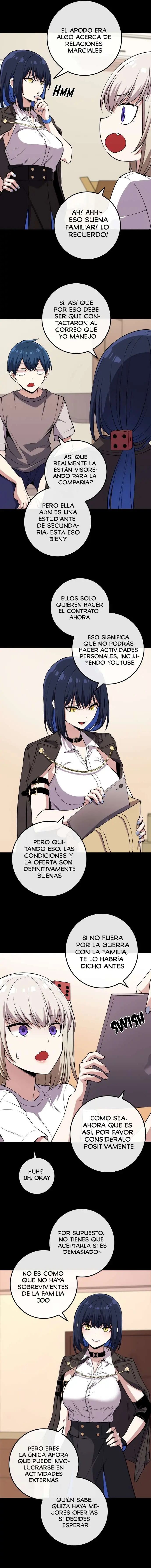 La Personaje Del Webtoon capítulo 118 página 11