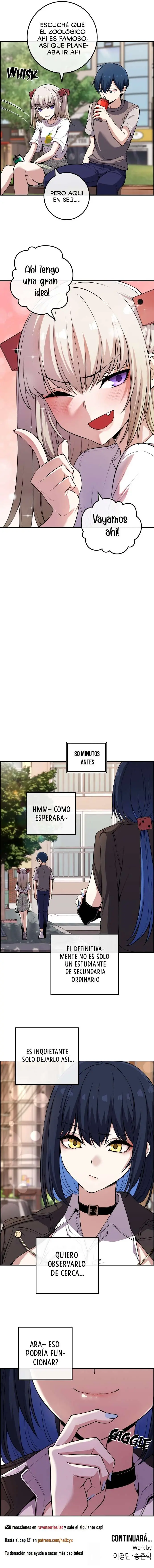 La Personaje Del Webtoon capítulo 118 página 16