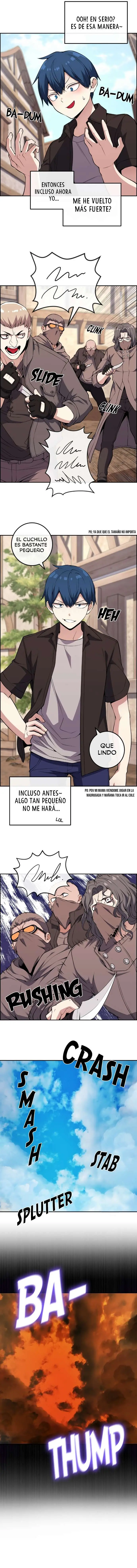 La Personaje Del Webtoon capítulo 123 página 12