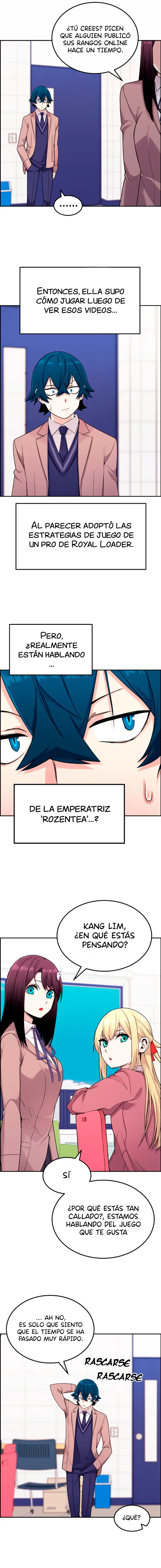 La Personaje Del Webtoon capítulo 13 página 7