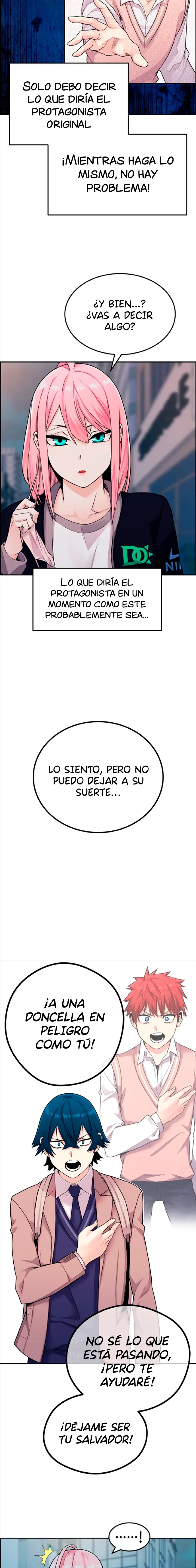 La Personaje Del Webtoon capítulo 13 página 18