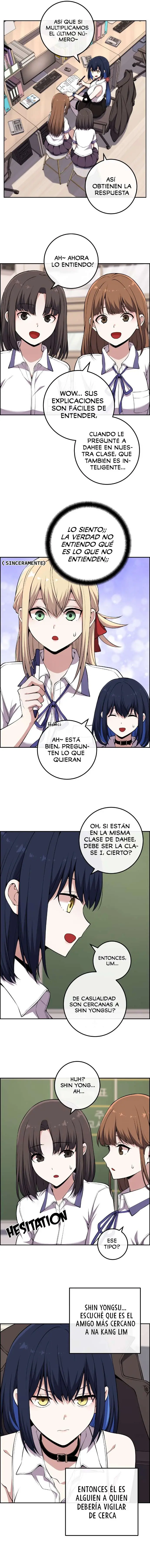 La Personaje Del Webtoon capítulo 132 página 5