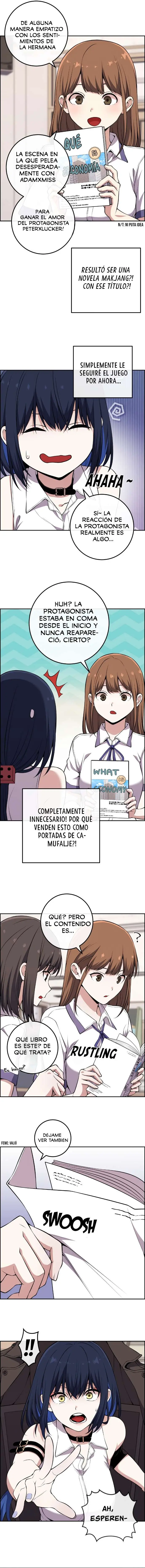 La Personaje Del Webtoon capítulo 132 página 7