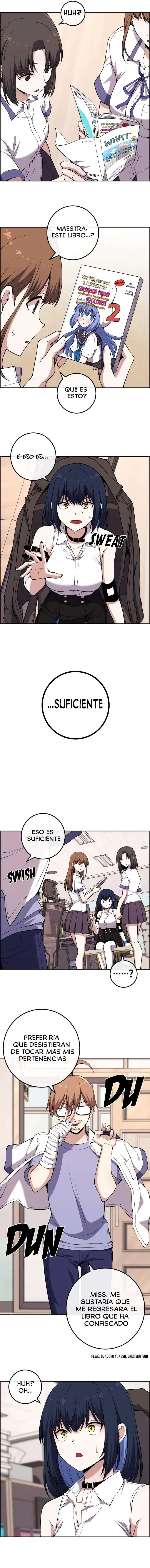 La Personaje Del Webtoon capítulo 132 página 10