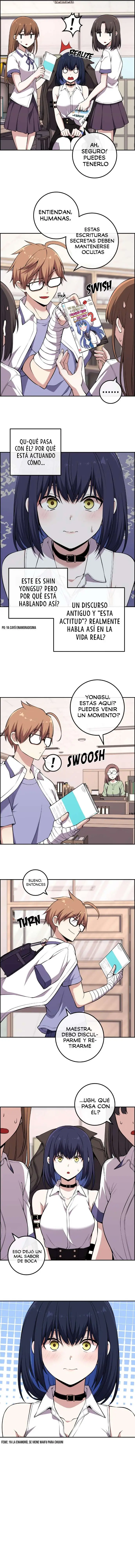 La Personaje Del Webtoon capítulo 132 página 11