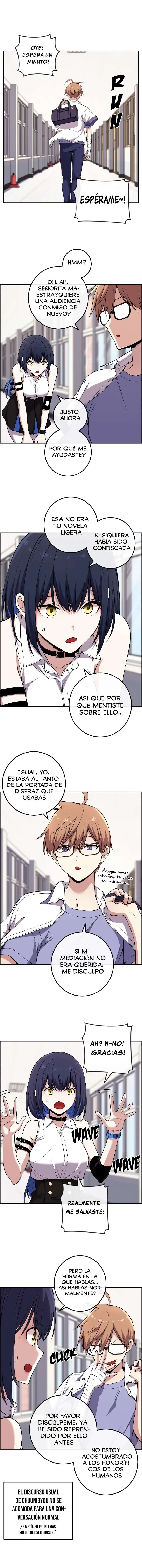 La Personaje Del Webtoon capítulo 132 página 12