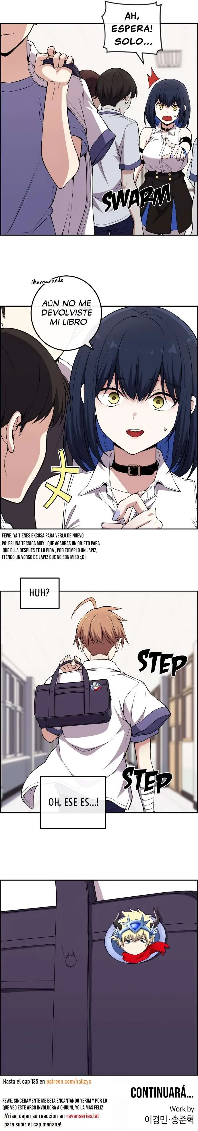 La Personaje Del Webtoon capítulo 132 página 15