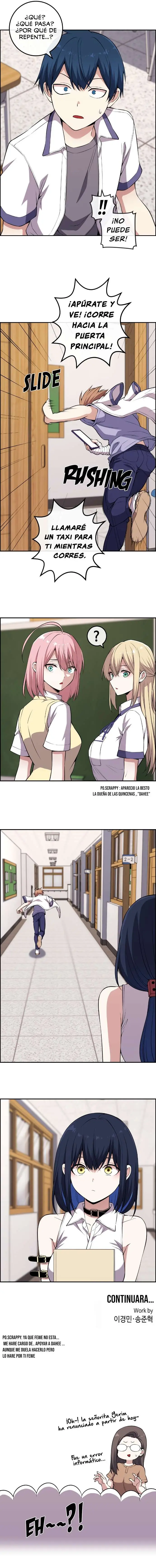 La Personaje Del Webtoon capítulo 136 página 14