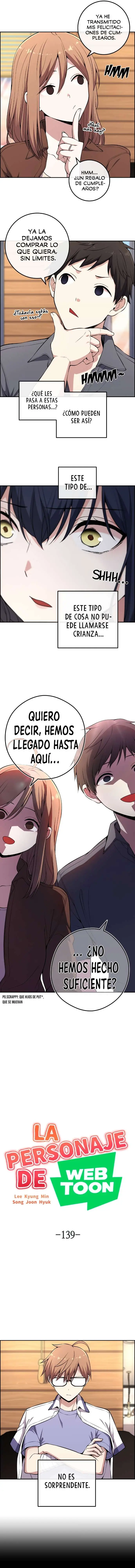 La Personaje Del Webtoon capítulo 139 página 6