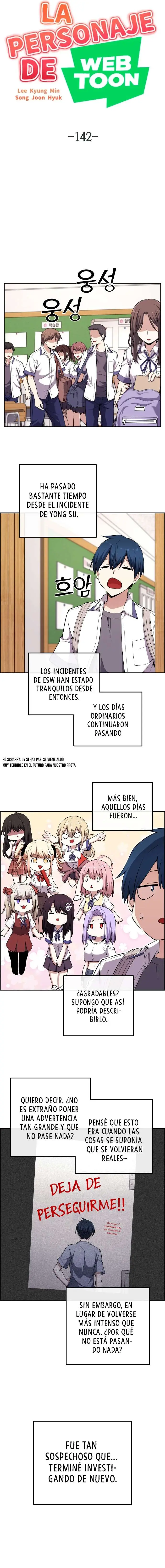 La Personaje Del Webtoon capítulo 142 página 10