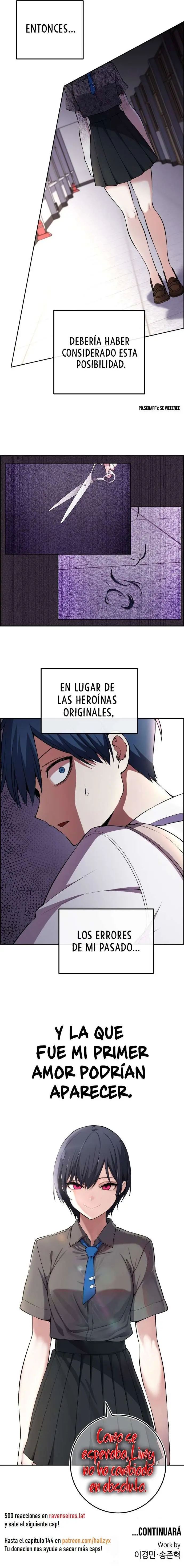 La Personaje Del Webtoon capítulo 142 página 15