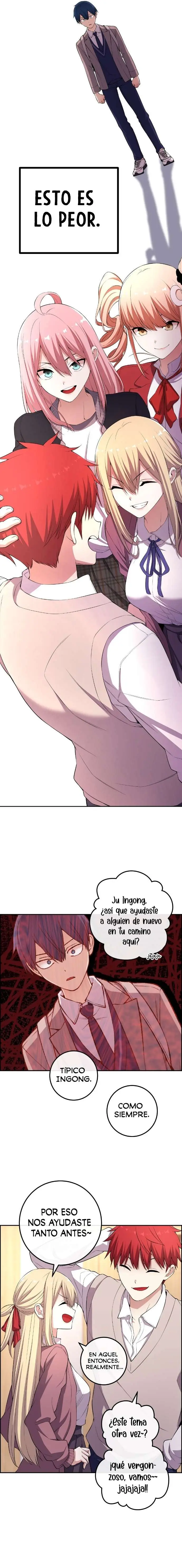 La Personaje Del Webtoon capítulo 153 página 15