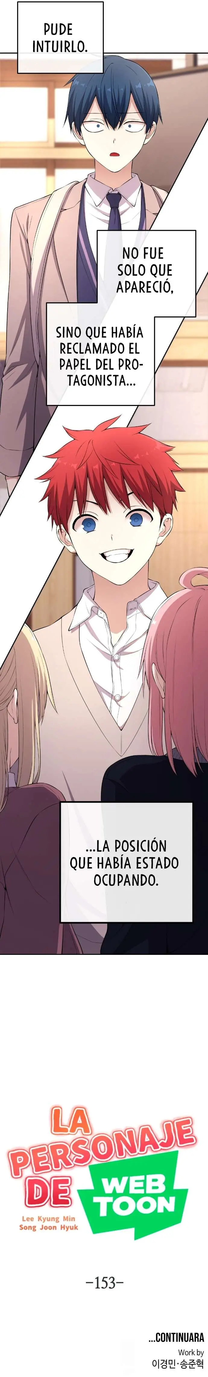 La Personaje Del Webtoon capítulo 153 página 16