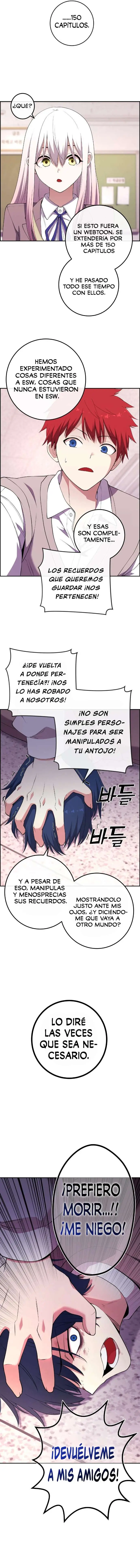 La Personaje Del Webtoon capítulo 155 página 10