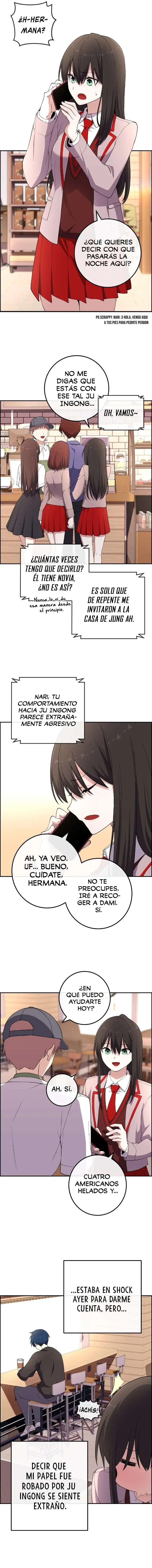 La Personaje Del Webtoon capítulo 155 página 23
