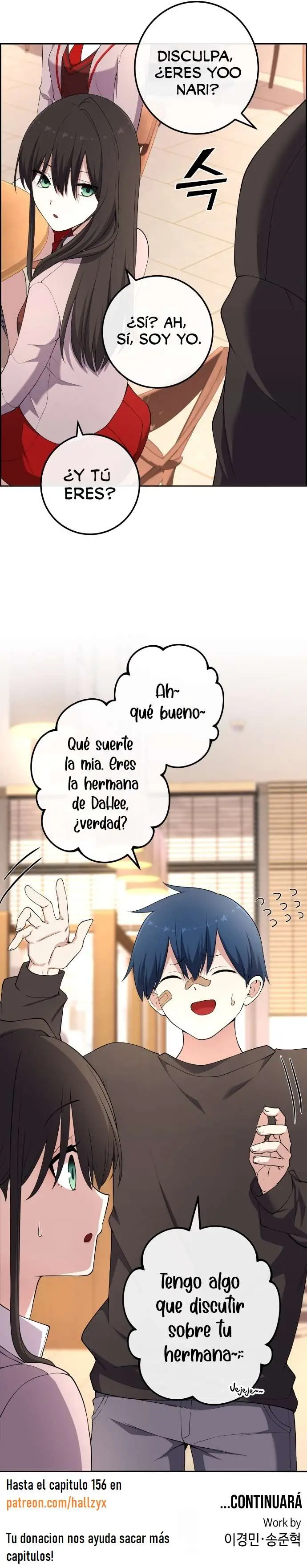 La Personaje Del Webtoon capítulo 155 página 26