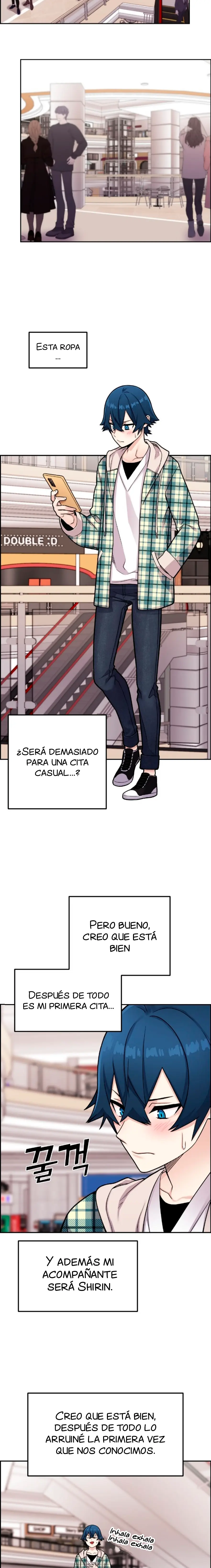 La Personaje Del Webtoon capítulo 16 página 5