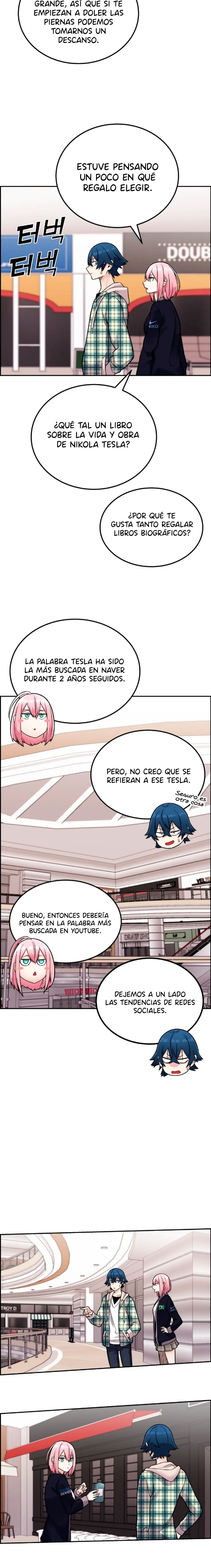La Personaje Del Webtoon capítulo 16 página 8
