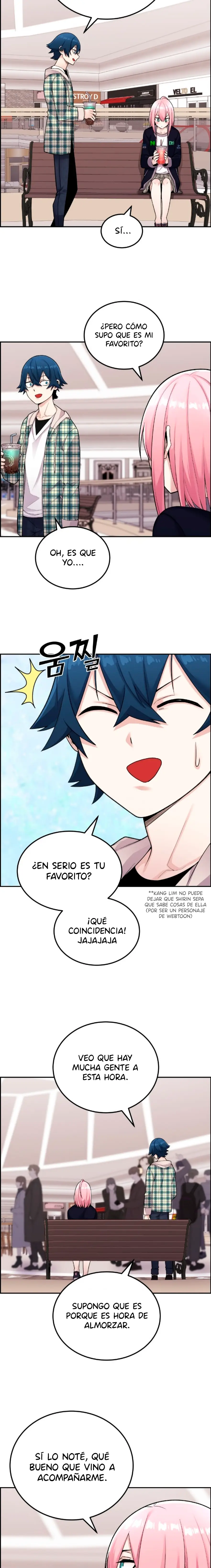 La Personaje Del Webtoon capítulo 16 página 10
