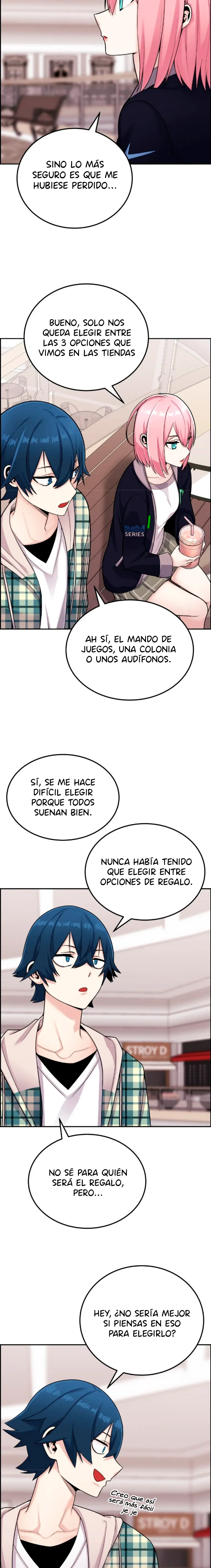 La Personaje Del Webtoon capítulo 16 página 11