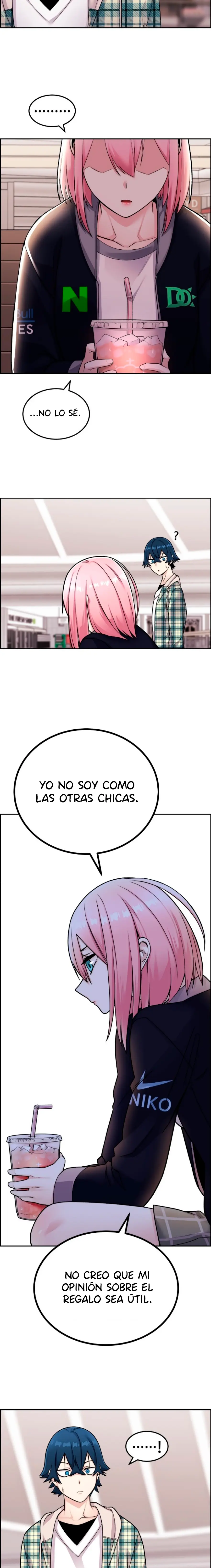 La Personaje Del Webtoon capítulo 16 página 12