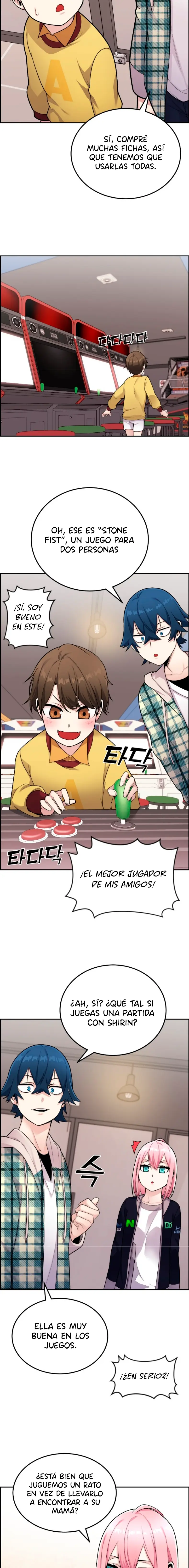 La Personaje Del Webtoon capítulo 16 página 18