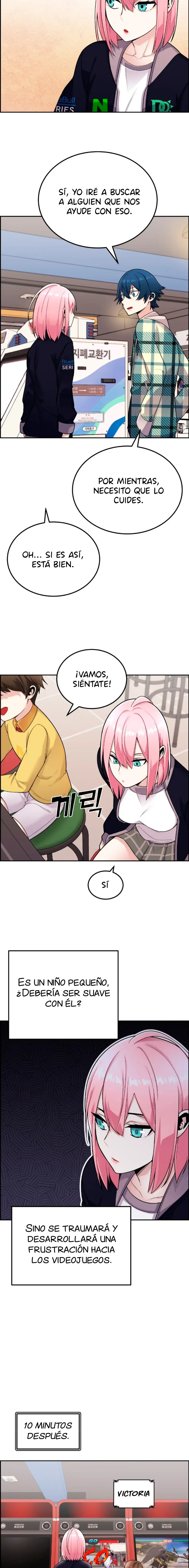 La Personaje Del Webtoon capítulo 16 página 19