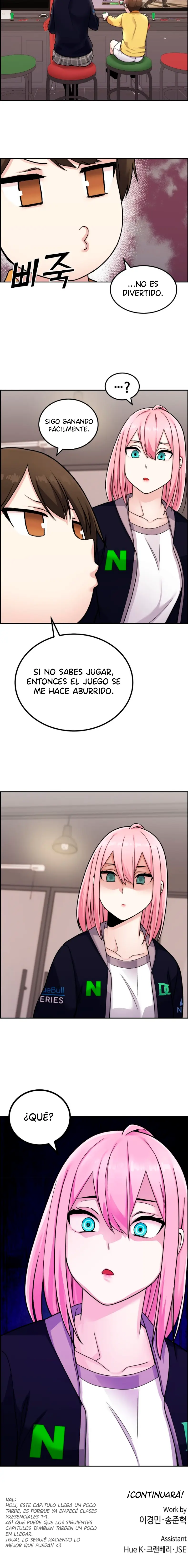 La Personaje Del Webtoon capítulo 16 página 20