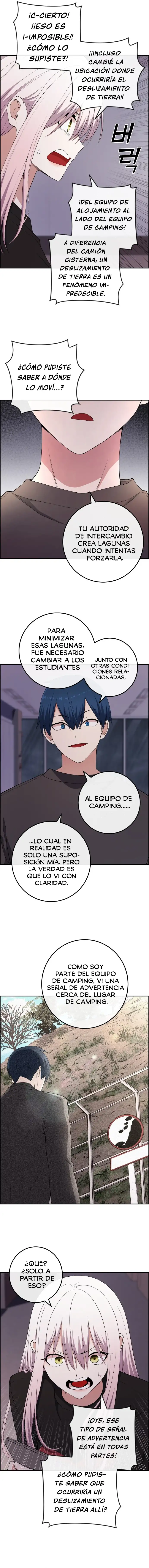 La Personaje Del Webtoon capítulo 160 página 11