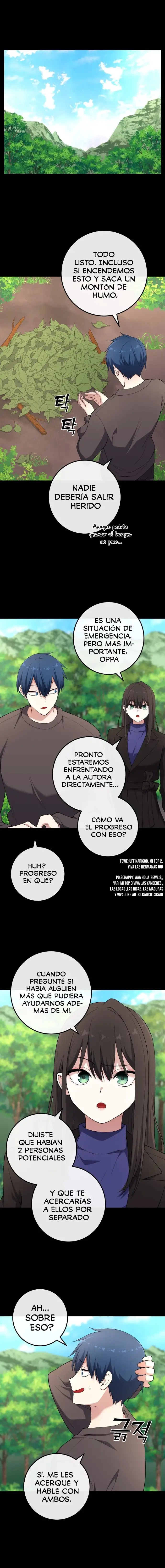 La Personaje Del Webtoon capítulo 162 página 1